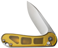 Civivi Knives Elementum II 2.96" Folding Drop Point Plain Satin Nitro-V Steel - Ultem Handle — view 3