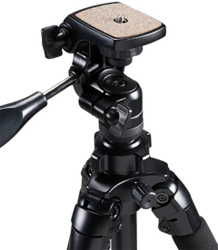 Bushnell Advanced Tripod 60" 3-Way Pan Head Black Aluminum — view 3