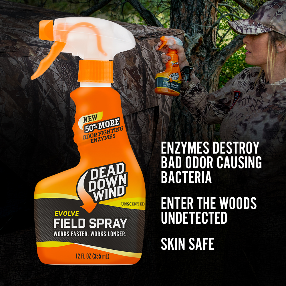 Dead Down Wind Evolve Field Spray 12 oz Odor Eliminator Unscented Trigger Spray — view 3