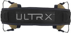 Allen Ultrax Shield 23 dB Flat Dark Earth Over the Head Passive Earmuff — view 3