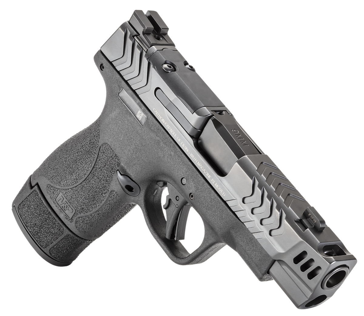 Smith & Wesson M&P9 Shield Plus PC 9mm 4" 10/13/15rd Optic-Ready Pistol — view 3