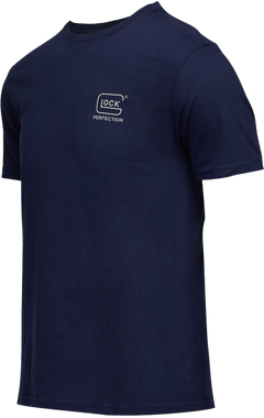 Glock Strong Short Sleeve T-Shirt Navy Ringspun Cotton XL — view 3