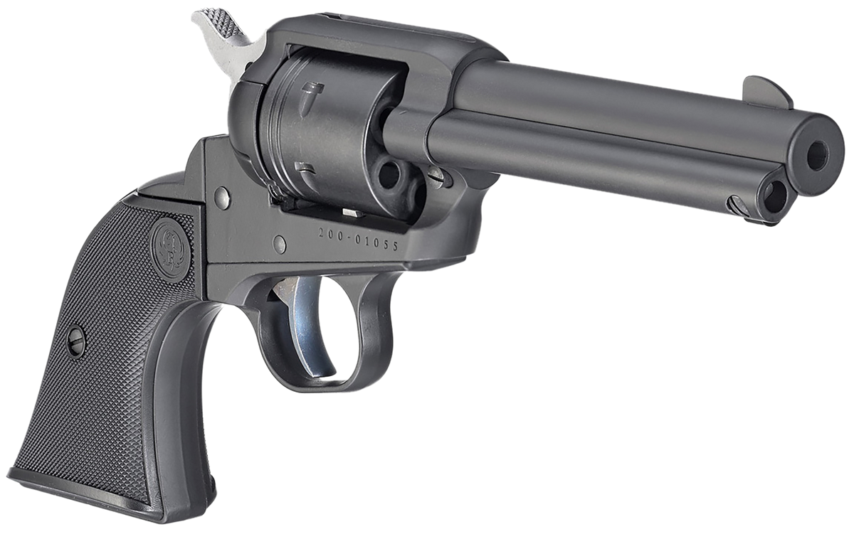Ruger Wrangler 22 LR 4.62" 6-Shot Black Cerakote Single-Action Revolver — view 3