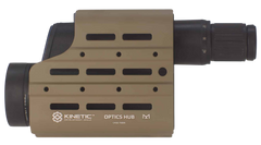 Kinetic Development Group MSH5-110 Optics HUB Spotting Scope Case - Flat Dark Earth Aluminum — view 3
