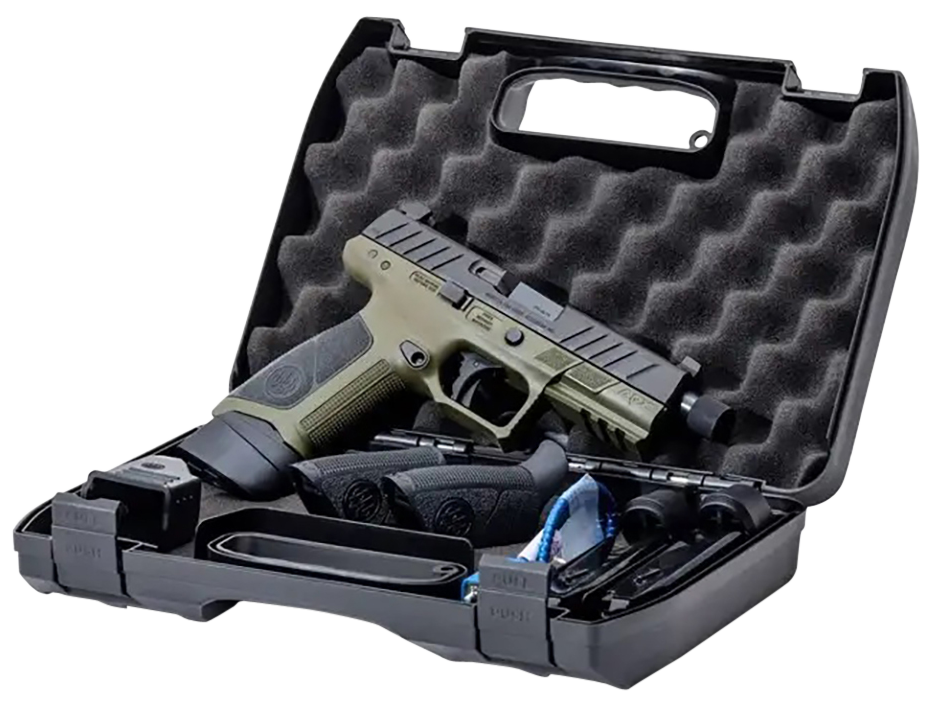 Beretta APX A1 Tactical 9mm Luger 4.8" 21+1 Semi-Auto Pistol - OD Green — view 3