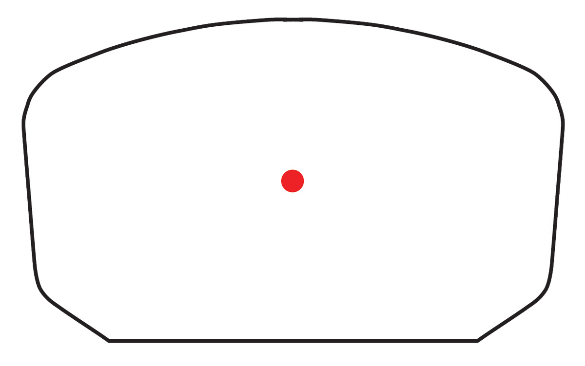 AmeriGlo Haven 5 MOA Red Dot - Matte Black Pistol Sight — view 3