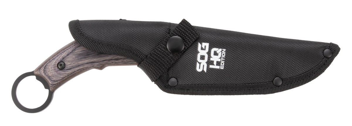 S.O.G Phantom Edge Karambit HQ 4.75" Fixed Blade 3Cr13 Tanto Plain Edge — view 3