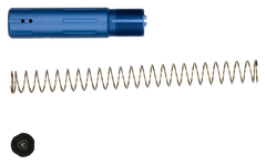 Strike Industries AR Slick Pistol Buffer Tube 5.28" Blue Anodized 7075-T6 Aluminum — view 3
