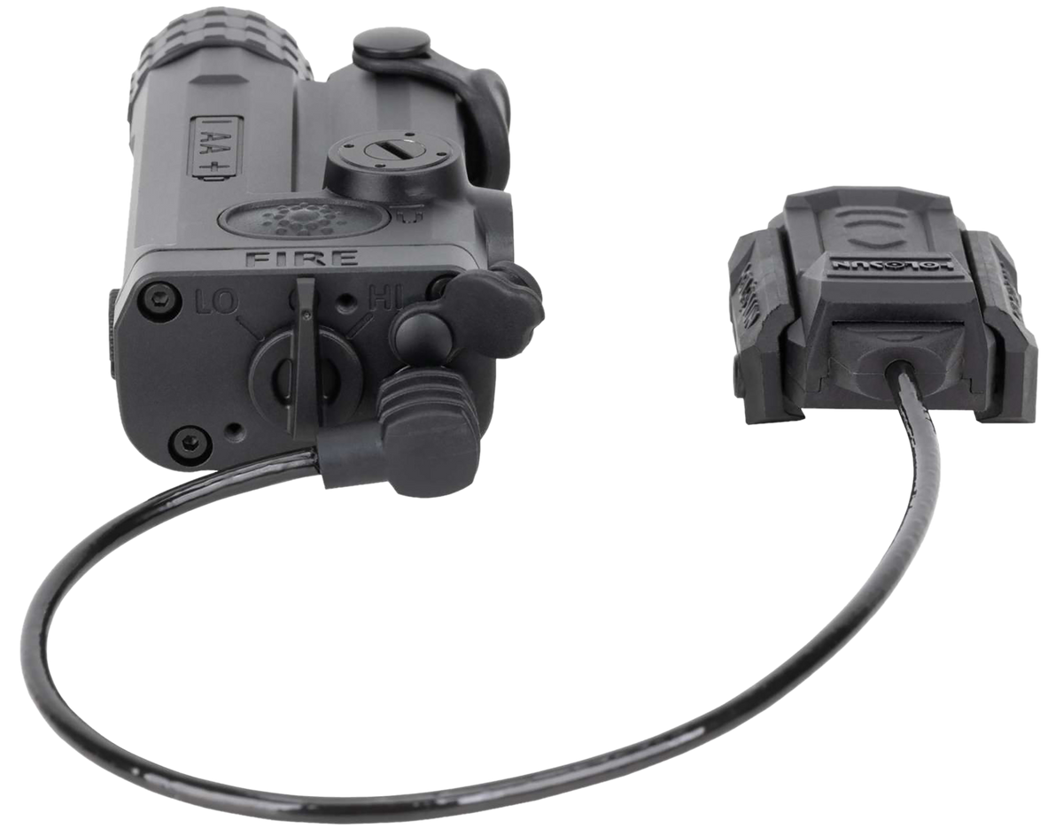Holosun IRIS-GR1 Green Laser Sight w/ Remote Cable Switch - Black Anodized — view 3