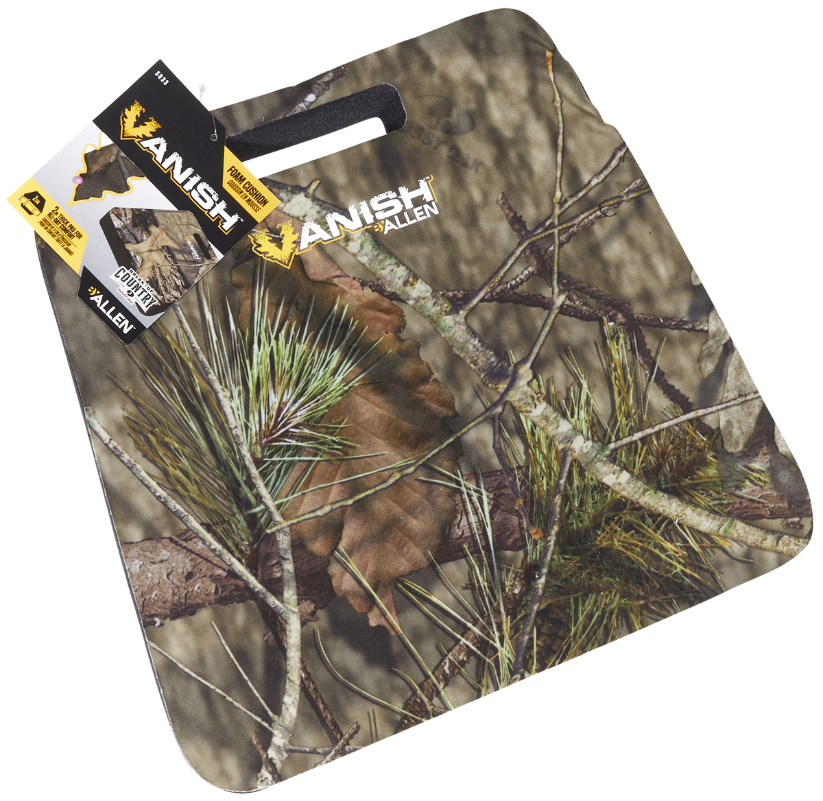 Vanish 5833 Seat Cushion Mossy Oak Break-Up Country Foam 14" x 13" x 2" — view 3