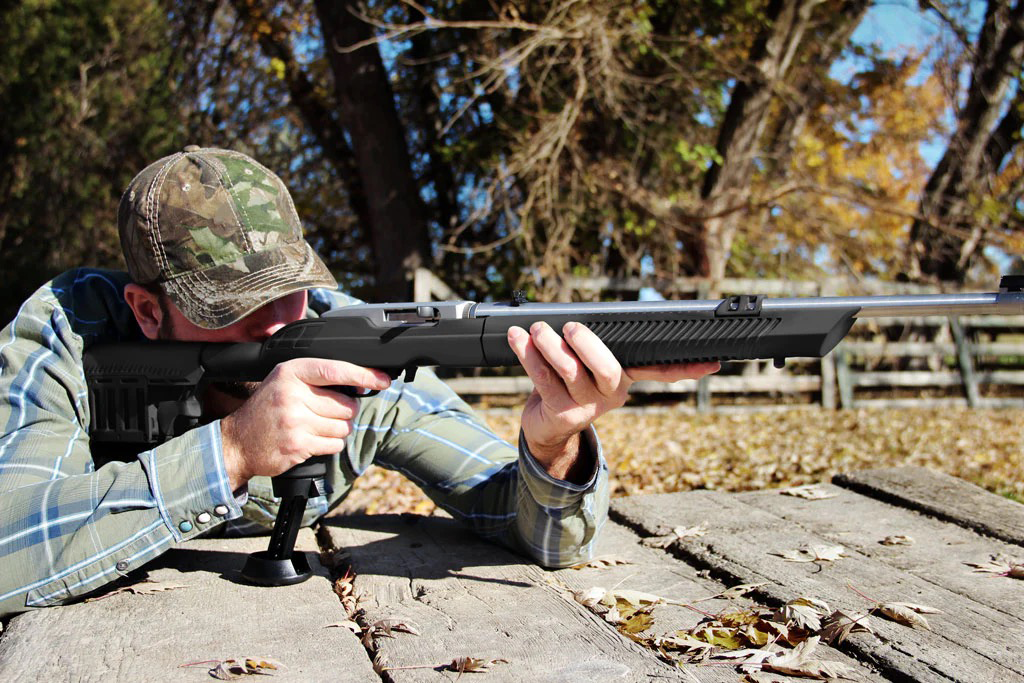 Adaptive Tactical Tac-Hammer RM4 Adjustable Black Synthetic Stock - Ruger 10/22 Takedown — view 3
