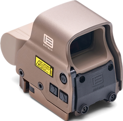 EOTech EXPS3-0T 1x 1 MOA Red Dot/68 MOA Ring Holographic Weapon Sight - Tan — view 3