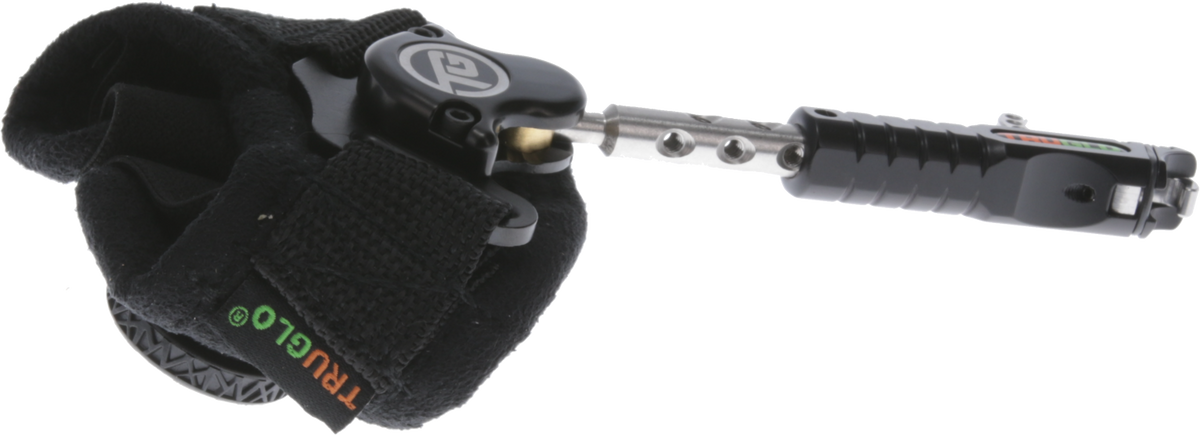 TruGlo Detonator Single Jaw Archery Release - Black — view 3