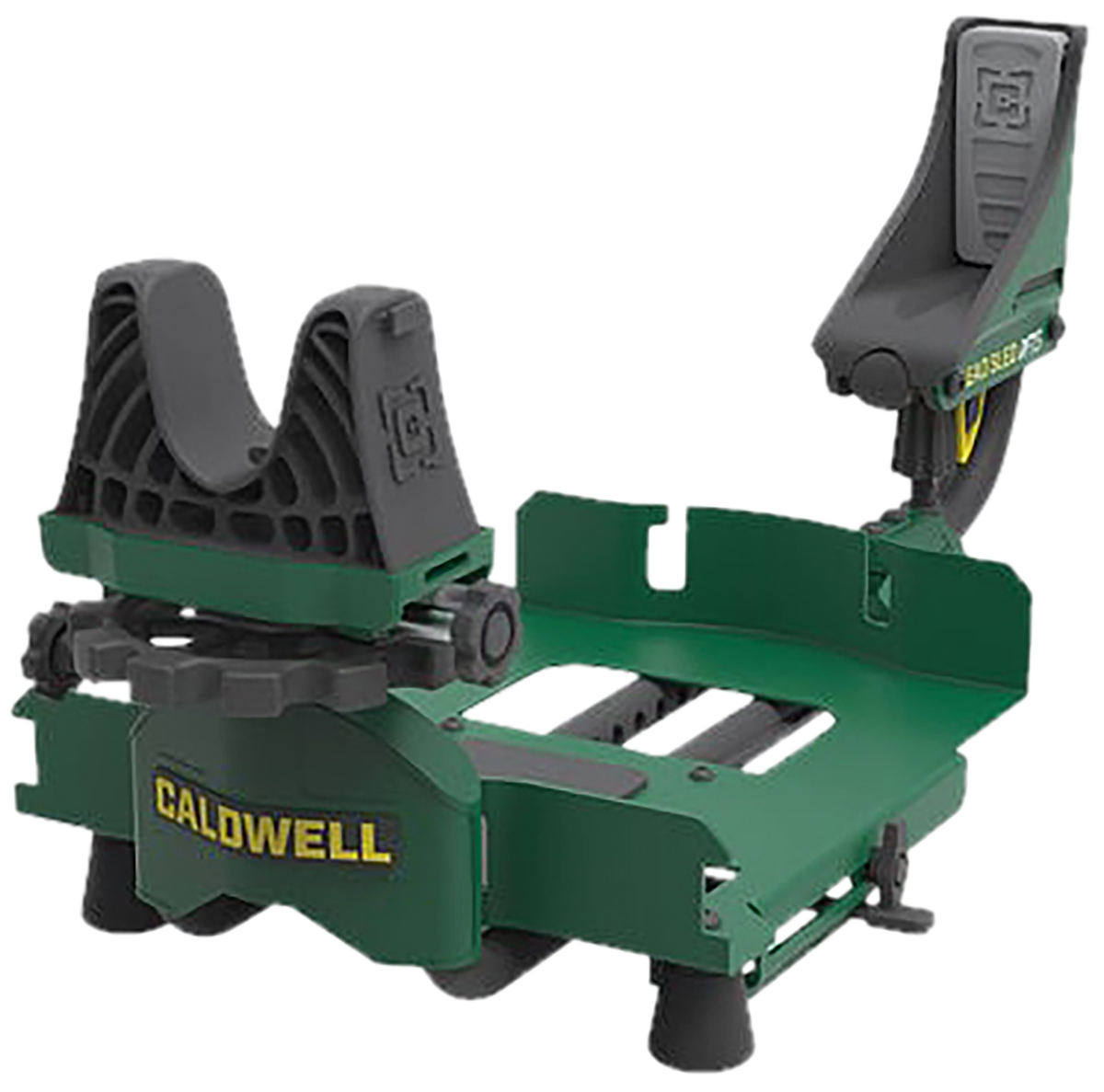 Caldwell Lead Sled DFT 3 Rifle/Shotgun Shooting Rest - Black/Green — view 3