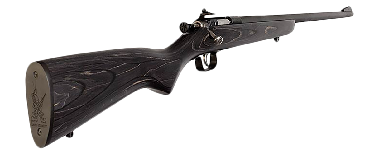 Crickett KSA2244 Youth 22 LR 16.12" 1-Rd Bolt Action Rifle - Black Laminate Stock — view 3
