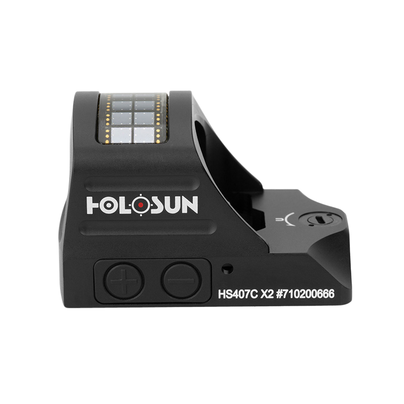 Holosun HS407CX2 407 1x 2 MOA Red Dot Black Anodized — view 3