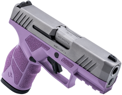 Taurus GX2 9mm Luger 3.37" 10+1 Semi-Auto Pistol - Light Purple Polymer Frame / Stainless Slide — view 3