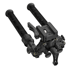 Tricer RP Rifle Bipod - ARCA Swiss/Picatinny - Spiked/Rubber Feet - 8.86-12 in — view 3