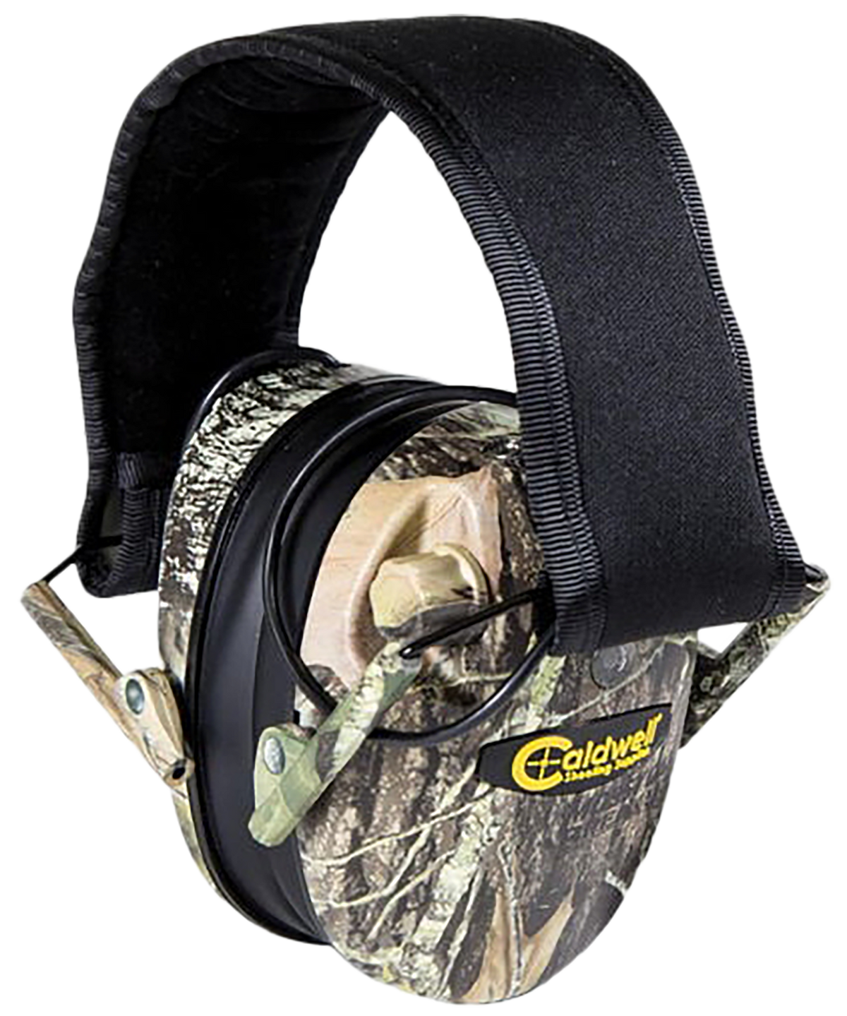 Caldwell E-Max Low-Profile 23 dB Over the Head Muff - Mossy Oak Break-Up/Black — view 3