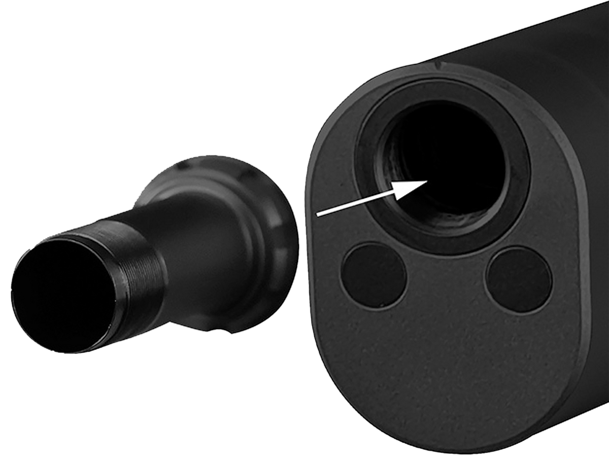 Yankee Hill 1255A VICTRA-12 Shotgun Suppressor Mount - Beretta Optima HP — view 3