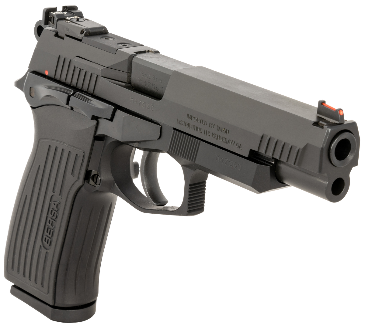 Bersa TPR9XT 9mm Luger 4.96" 17+1 DA/SA Semi-Auto Pistol — view 3