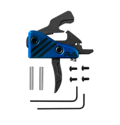 Rise Armament Blitz Defense RA524 4.50 lbs Hybrid Drop-In Trigger - AR-Platform - Blue / Black — view 3