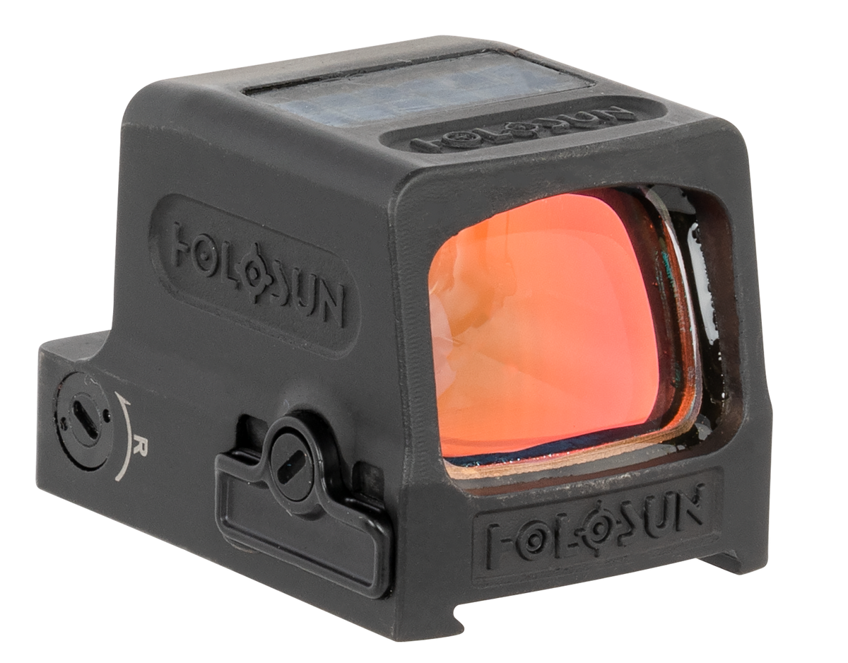 Holosun HE509T-GR X2 1x 0.66"x0.9" 2 MOA Green Dot/32 MOA Circle Multi-Reticle - Black Anodized — view 3