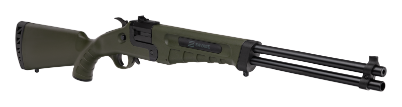 Savage Arms Model 42 Takedown 22 LR/410 Bore 20" 1-Rd Break-Action Over/Under - OD Green — view 3