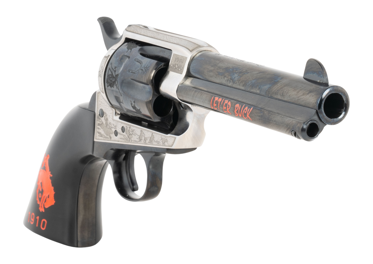 Pietta 1873 Great Western II Pendleton Round-Up 45 Long Colt 4.75" SAO Revolver — view 3