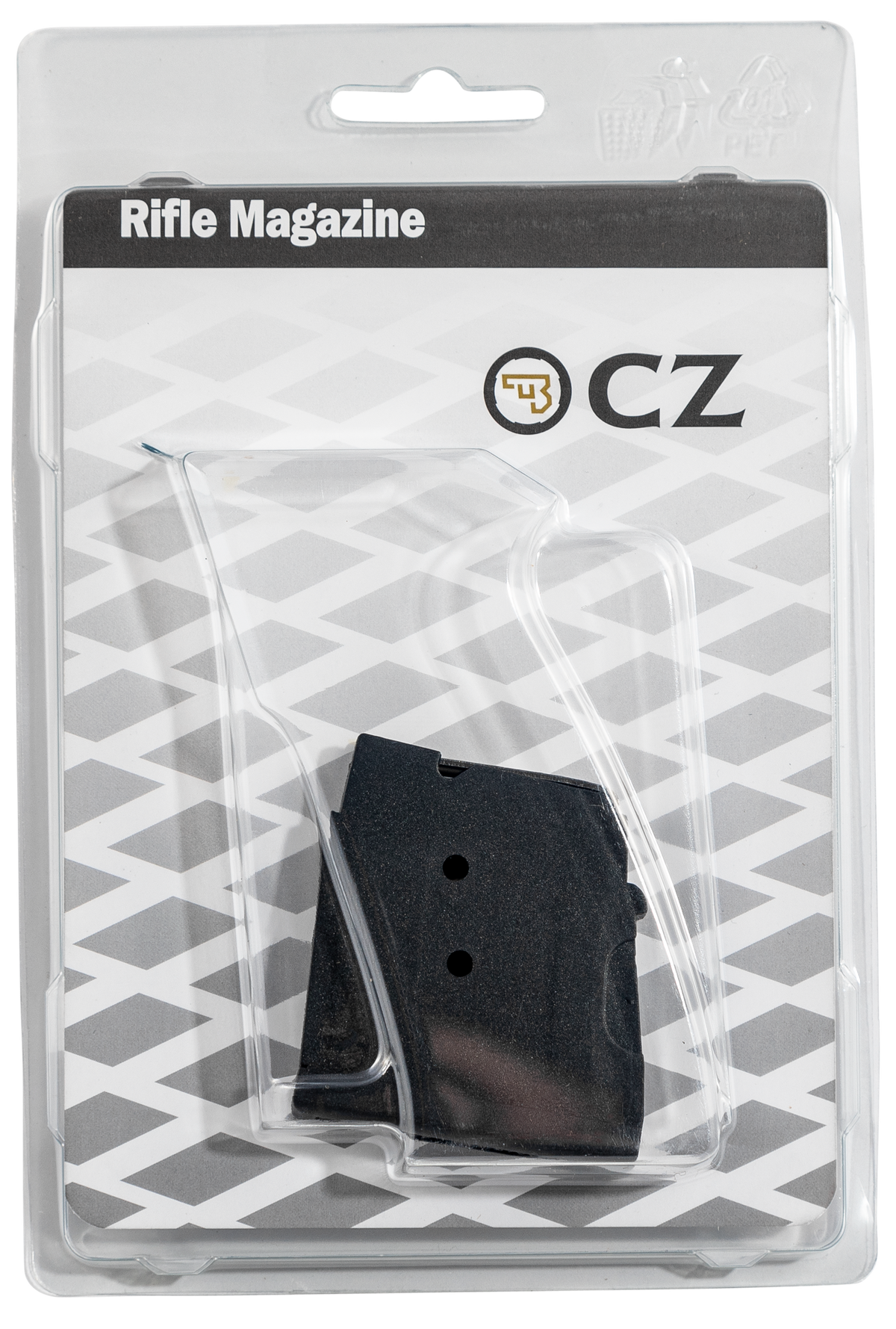 CZ 12010 CZ 455 22 WMR 5-Rd Black Polymer Magazine — view 3