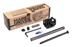 Strike Industries G3 Mass Driver Compensator 9mm Black Steel - Glock 17 Gen 3 — view 3