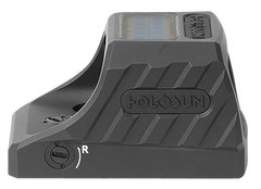 Holosun SCS-320-GR 1x 0.90" x 0.63" 2 MOA Green Dot/32 MOA Circle Reflex Sight - Black Anodized — view 3