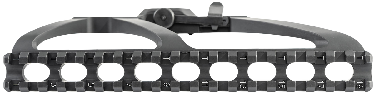 Arsenal SM13 Picatinny Scope Mount 7.5" Black Anodized Aluminum AK Platform — view 3