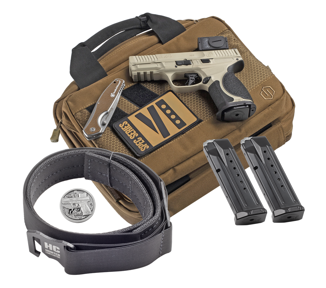 Smith & Wesson M&P9 M2.0 Spec VI Bundle 9mm Luger 4" 15+1 Semi-Auto Pistol w/Aimpoint ACRO P-2 — view 3