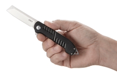 Columbia River CRKT 4031 Razel GT 3.02" Folding Chisel Plain Satin 8Cr13MoV Black Aluminum — view 3