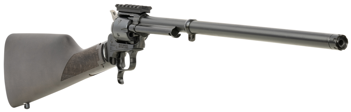 Heritage Mfg Rough Rider Tactical Rancher 22 LR 16.12" 6-Shot SAO Rifle - Walnut Stock — view 3