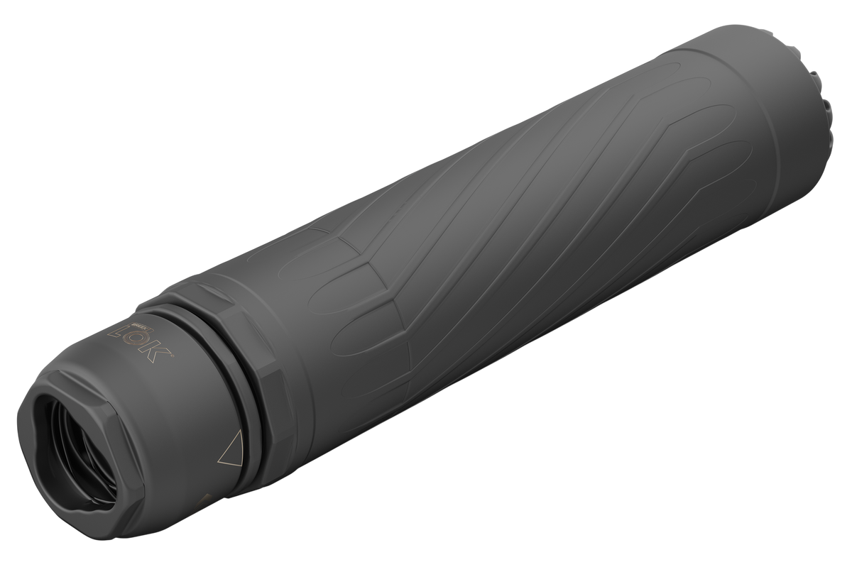 Breek Arms Breek LOK 3QD 1.375x24 TPI Titanium DLC Black Suppressor Mount — view 3