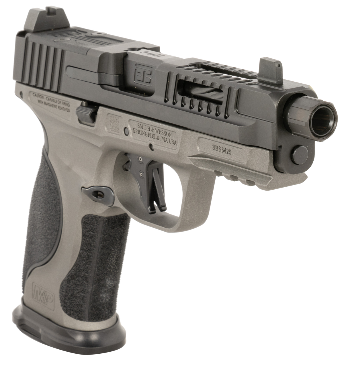 Ed Brown MPFMATCH Fueled M&P Match 9mm Luger 4.75" 19+1 Semi-Auto Pistol — view 3