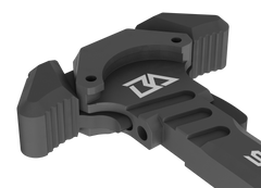 Breek Arms Latch Sledgehammer LE AR-15/M16 Ambidextrous Charging Handle - Black — view 3