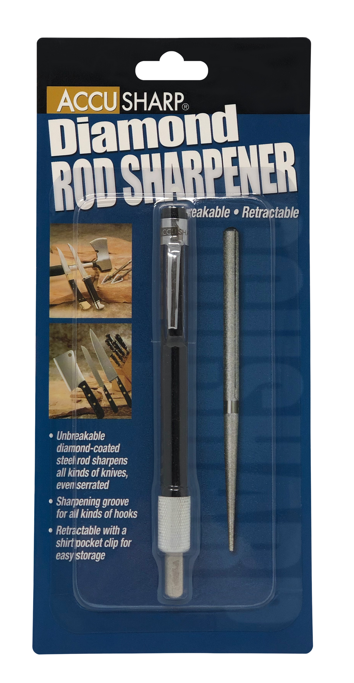 Accusharp 030C Rod Sharpener Diamond Black — view 3