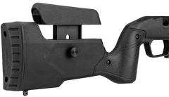 MDT Sporting Goods Field Stock Chassis Black 6061 Aluminum Core - Ruger American Short Action RH — view 3