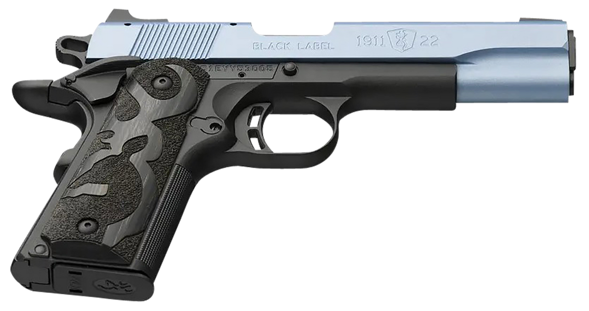 Browning 1911 Black Label Full Size 22 LR 4.25" 10+1 Semi-Auto Pistol — view 3