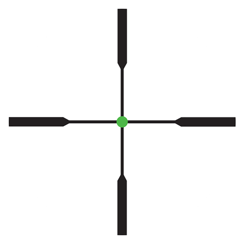 Trijicon AccuPoint 5-20x50mm 30mm Tube Illuminated Duplex Green Dot Riflescope - Matte Black — view 3