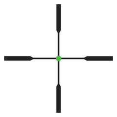 Trijicon AccuPoint 5-20x50mm 30mm Tube Illuminated Duplex Green Dot Riflescope - Matte Black — view 3