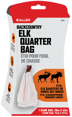 Allen 6592 BackCountry Elk Quarter Game Bag 25x40" White Polyester — view 3