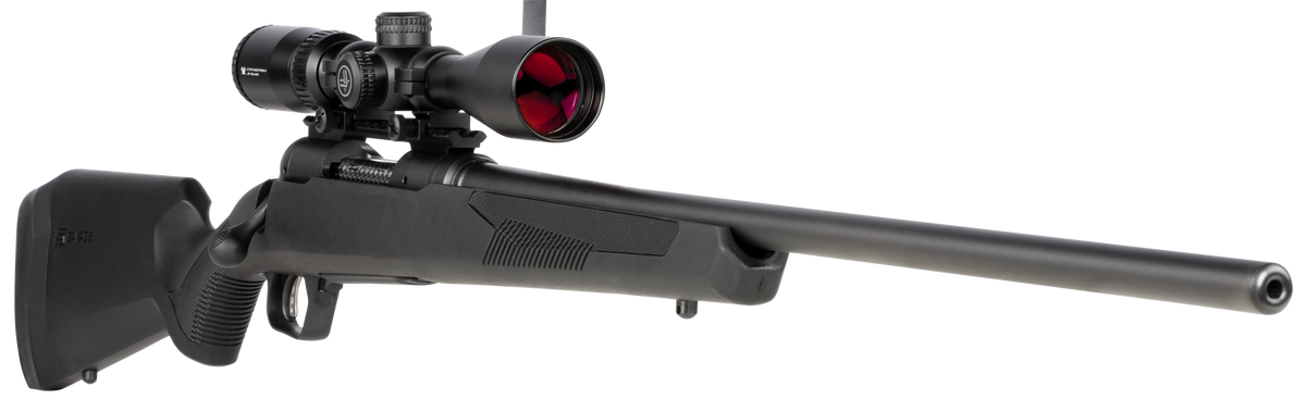 Savage 110 Apex Hunter XP 6.5 PRC 24" 2+1 Bolt Action Rifle - Vortex Crossfire II 3-9x40mm Scope — view 3