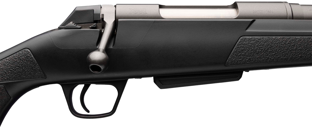 Winchester XPR Compact 7mm-08 Rem 20" 3+1 Bolt-Action Rifle - Matte Black Synthetic Stock - Gray Perma-Cote — view 3