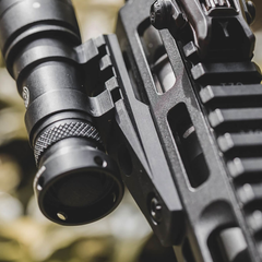 Magpul Industries M-LOK Cantilever Rail/Light Mount Aluminum Black - 3 Slot Picatinny — view 3