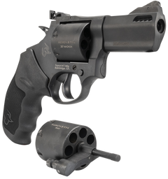 Taurus 692 Medium 38 Special +P/357 Mag/9mm Luger 3" 7-Shot DA/SA Revolver - Matte Black — view 3