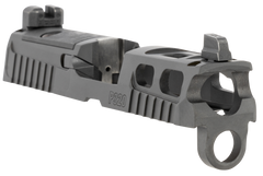 Sig Sauer P320 9mm Luger Pro-Cut Optic Ready Slide Assembly - PVD Black Stainless - XRAY3 Suppressor Sights — view 3